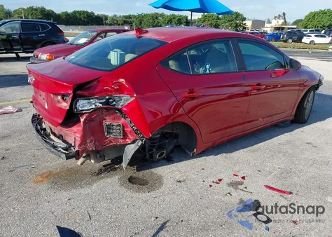 2017 Hyundai Elantra Se z USA, uszkodzony, nr VIN 5NPD84LF3HH189808